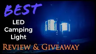 Best Collapsible LED Lantern REVIEW & GIVEAWAY Vont LED Camping Lantern