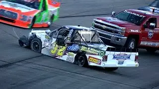 Kligerman cuts a tire, hits the wall in Iowa