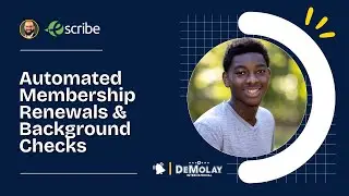 eScribe Training - Automated Membership Renewals & Background Checks