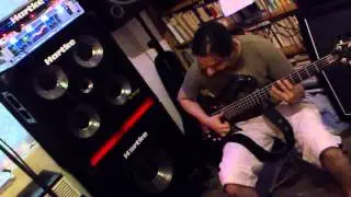 Sound sample Hartke HA3500 with box Hartke 4.5XL and 115BXL using of bass Cort Curbow 5 (test)