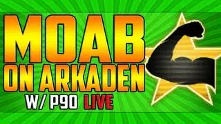MW3 - *LIVE* MOAB on ARKADEN w/ P90 | SUB 2 WeTheOP