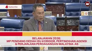 Belanjawan 2026: MP Pendang Dedah Isu Pertindihan Agensi & Perjanjian Perdagangan Malaysia&ndash;AS