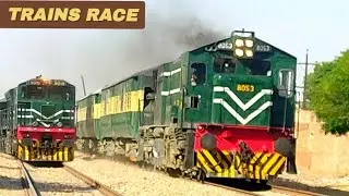 Pakistan trains fast pass through at multàn