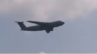 2012 Great New England Airshow - C-5B Galaxy flybys