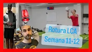 5. 🔴  Semana 11/12 ⚠️  ¡¡Rehabilitación LIGAMENTO Cruzado Anterior y Meniscos!! 😭 (LCA)