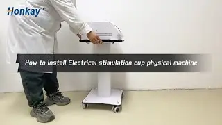 How to install Electrical stimulation cup physical machined