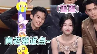 王鹤棣人生赢家？和热巴转角相遇像演偶像剧，跟虞书欣合体细节太甜了#王鹤棣 #虞书欣 #白鹿 #迪丽热巴