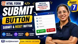 HTML Form Submit & Reset Button Explained