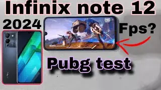 Infinix note 12 helio G96 🔥pubg test after new update 20224 🥵heat? Lag? Way to game