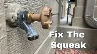 How To Fix A Squeaky Outdoor Faucet