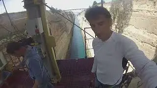 Bungee Jumping in the Corinth Channel 70m Скок с бънджи в Коринтос
