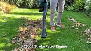 The Webb 114 mph (183 km/h) 26cc Petrol Garden Blower & Vacuum