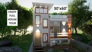 30x60 Feet Small House With Basement Garden and Parking | Enjoy Full House Tour
