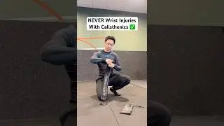 How I NEVER Injured My WRISTS With Calisthenics ✅🤝🏼 #calisthenics #wristpain #wristwraps #shorts