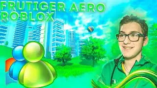 Вернулись в 2000е Frutiger Aero roblox