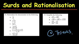 Surds and Rationalization made easy