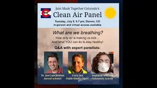 Mask Together Colorado: Clean Air Event, July 11, 2025