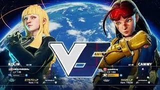 SFV: xWOLFKRONEx (Kolin) vs. senshiray (Cammy)