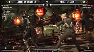 Kombat Cup S2W6 Top 8: Echo Fox SonicFox vs Noble Dragon | MKX | Mortal Kombat X