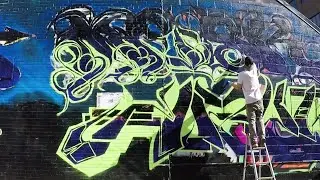 Calgary graffiti - CBS crew, 156 Allstarz