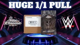 WWE Cactus Jack Hobby Half Case Break &ndash; INSANE 1/1 Hit! (6 Box Review)