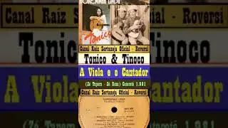 T&ocirc;nico & Tinoco - A Viola e o Cantador - Cateret&ecirc; 1.981