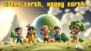 🌎 Green Earth, Happy Earth! - Environment Song for Kids 🌱🎶