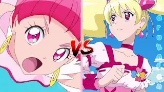 (rushed) fresh precure vs star twinkle precure! |fanmade precure battles|