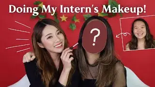 VLOGMAS #5: GIVING MY INTERN A MAKEOVER - HOODED-EYE MAKEUP | MONGABONG