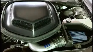 Mopar 5.7 Cold Air Intake Install on Challenger get RT Shaker
