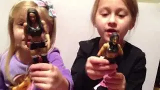 The Little Grimmette Show: WWE Divas figures! Smashing Transformers! General insanity!