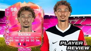 &iexcl;ES TREMENDO DELANTERO! 😍 98 Hugo EKITIKE FUTTIES SBC REVIEW FC 25
