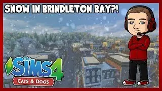 Sims 4 - It Snowed In My Game?! (Snow Mod)