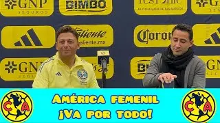 Ángel Villacampa y Luis Fuentes hablan del Clausura 2026 | Expectativas y fichajes del América Fem