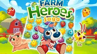 Farm Heroes Saga Gameplay IOS and ANDROID - PacK Game [Review]