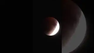 BLOOD MOON! 🔴 Total Lunar Eclipse of September 7-8, 2025 | #shorts #bloodmoon #superbloodmoon