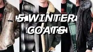 5 WINTER COATS | Affordable to High End Winter Haul