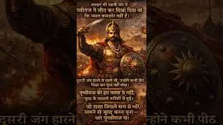 #PrithvirajChauhan#IndianHistory#EpicWar#VeerRas#Shorts#PrithvirajChauhan#IndianHistory