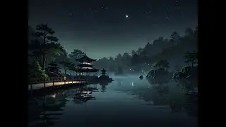 🌙 Calm Night Ambient | Relaxing Japanese & Korean Deep Sleep Music
