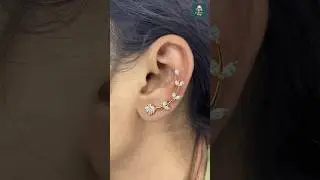 Budget-Friendly Ear Cuffs ✨#earcuff #earrings #jewellery #online #onlineshopping #vrindavasinivlogs