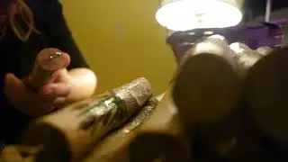 ASMR Celtic runic staves ramble (tapping, whispering, close whispers)