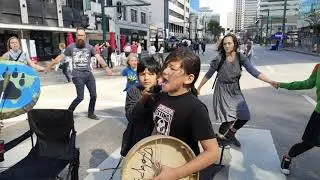 CHUBBY CREE ROUND DANCE, OPEN STREETS YEG festival 2019