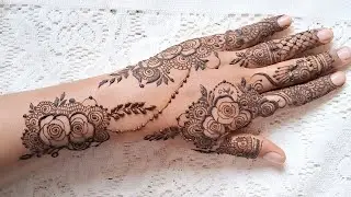 Beautiful mehndi design | Back hand simple mehndi design | Back hand mehndi designs