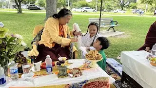 Speech 🎤 H.E gyetrul jigme rinpoche blessing day #tibetanvlogger #toronto #tibetan