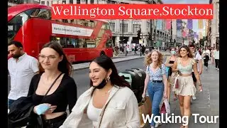 Wellington Square, Stockton Walking tour || Crowded Place