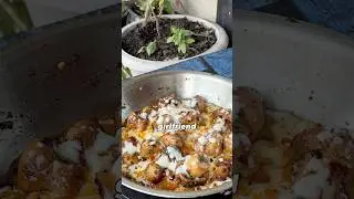 Chili cheese mushrooms | #youtubeshorts #shorts