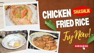 Chicken Shashlik with Fried Rice | Complete Chinese Recipe at Home | Flavors by Maryam