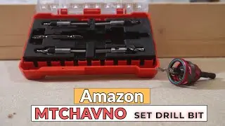 Mtchavno Countersink Drill Bit Set