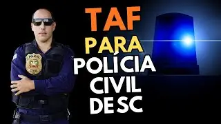 COMO TREINAR PARA TAF DA PC -SC/2026