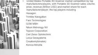 QYR Report: United States Portable 3D Scanner Market Report 2017